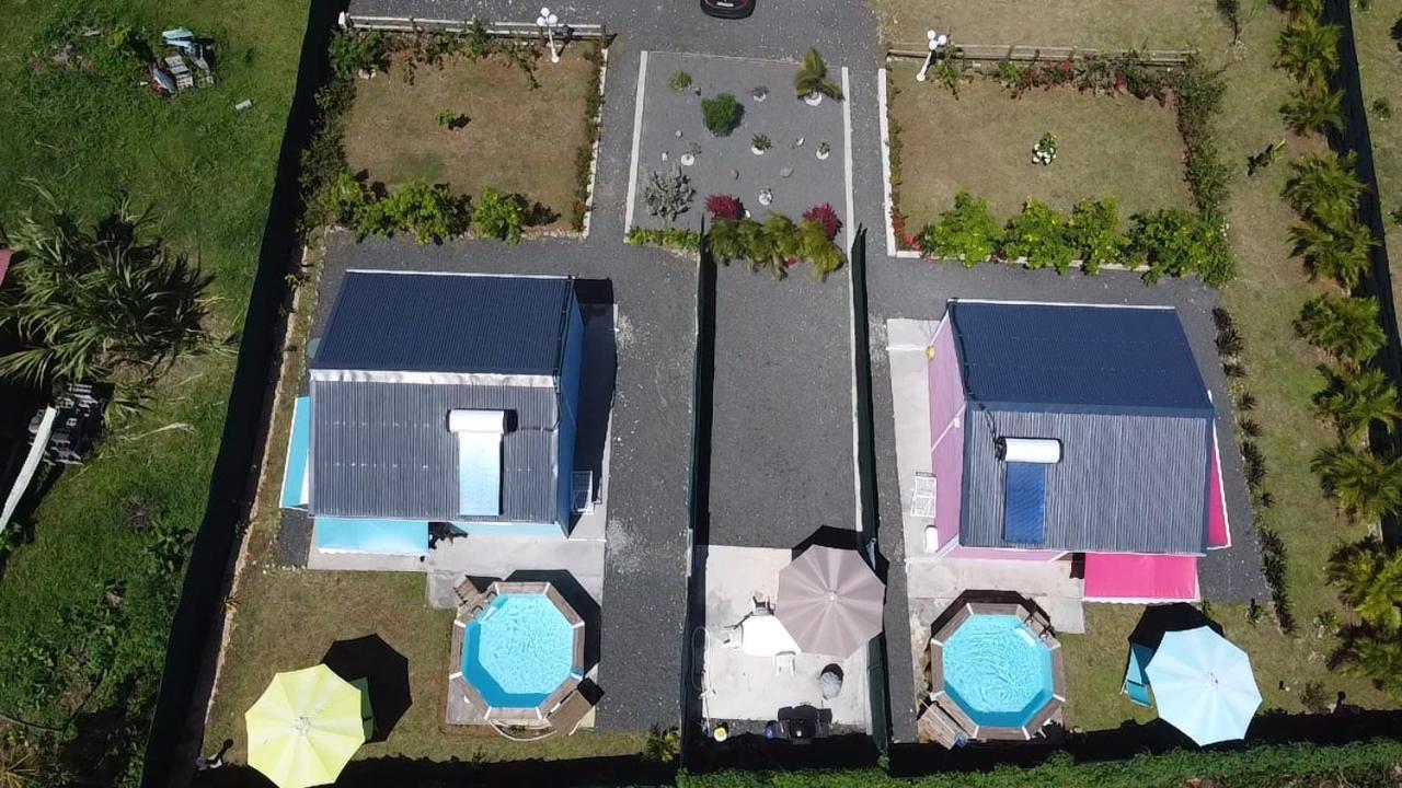 Les jardins de CHANTILLY -Bungalows avec jardins et piscines privées Baie-Mahault Habitación foto